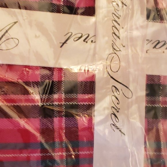 VICTORIA'S SECRET Flannel Long Pajama Set/ Size XXL Regular /Retail $59.00 Size - Picture 9 of 10